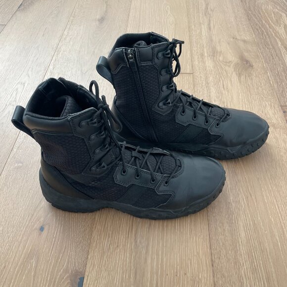 Danner Boots Men 11.5 Scorch Size Zip 8 Inch Black Hot 25732 Tactical Military main image 9